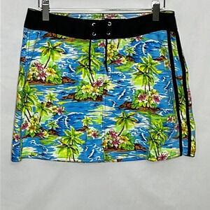 Catalina Ocean Gear Surf Skirt in Blue Wave - NEW - Size Medium